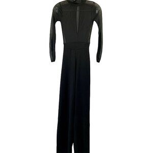 Boohoo Petite Women's Sheer Top Jumpsuit
